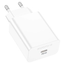 МЗП Borofone BA21A Pro Long journey PD20W (1USB-C) – White