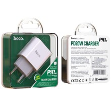 МЗП Hoco C76A Plus Speed source PD20W charger (EU) – Білий