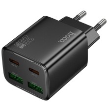 СЗУ Hoco N55 Fundador PD20W four-port (2USB-A/2C) – Черный