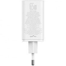 МЗП Baseus GaN6 Pro OS 2C+2U 65W + Type-C to Type-C 100W (1m) (P10162701) – White