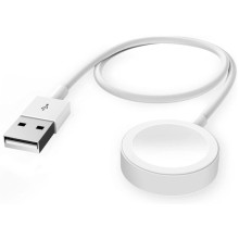 БЗП Magnetic Fast Charger to USB-A Cable for Apple Watch (AAA) (box) – White