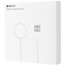 БЗП Magnetic Fast Charger to USB-A Cable for Apple Watch (AAA) (box) – White