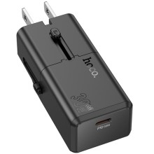 СЗУ Hoco AC25 Mini PD30W (1USB-C) universal travel charger – Black