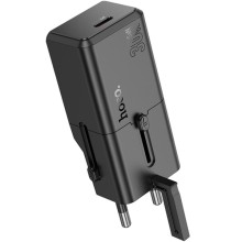 СЗУ Hoco AC25 Mini PD30W (1USB-C) universal travel charger – Black