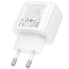 СЗУ Hoco CS55A Surplus PD30W+QC3.0 (1USB-A/1C) – White