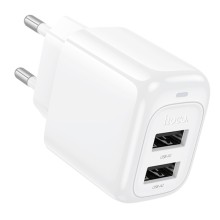 СЗУ Hoco CS51A Surplus (2USB-A) – White