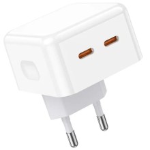 МЗП Borofone BA76A Source PD35W (2USB-C) – Білий