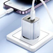 МЗП Hoco N46 Glorious PD20W+QC3.0 (1USB-A/1C) – Блакитний