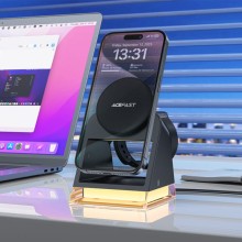 БЗУ Acefast E17 desktop 3-in-1 – Черный