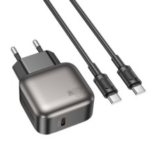 СЗУ Borofone BAS53A Absolute PD20W (1USB-C) + Type-C to Type-C