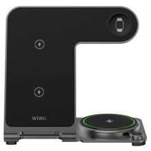 БЗУ WIWU Wi-W005 3 in 1 wireless charger – Черный