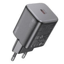 МЗП Hoco N40 Mighty PD20W (1USB-C) – Чорний