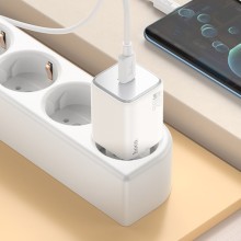 МЗП Hoco N40 Mighty PD20W (1USB-C) – Білий