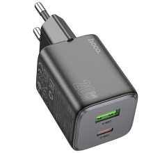 МЗП Hoco N41 Almighty PD20W+QC3.0 (1USB-A/1C) – Чорний