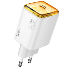 СЗУ Hoco N54 Monsoon PD45W (1USB-C) – Белый