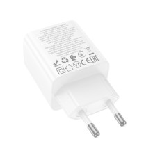 МЗП Hoco N56 Fundador PD30W four-port (2USB-A/2C) – Білий