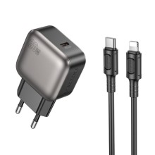 СЗУ Borofone BAS53A Absolute PD20W (1USB-C) + кабель Type-C to Lightning