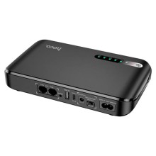 Источник бесперебойного питания Hoco DB62 Smart Mini UPS для роутеров 5V/9V/12V 20000 mAh – Черный