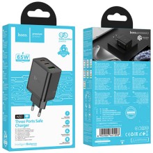 МЗП Hoco N51 Scenery PD65W (1USB-A/2C) – Чорний