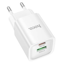 МЗП Hoco C149A Charm PD30W+QC3.0 (1USB-A/1C) – Білий