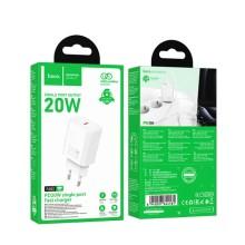 СЗУ Hoco N60 Gentle PD20W (1USB-C) – Белый