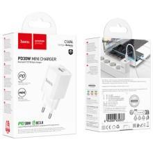 СЗУ Hoco C149A Charm PD30W+QC3.0 (1USB-A/1C) – Белый