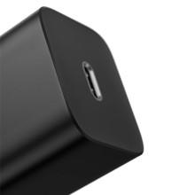 МЗП Baseus Super Si Quick Charger 20W (1USB-C) + кабель Type-C to Lightning (TZCCSUP-B) – Чорний