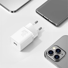 МЗП Baseus Super Si Quick Charger 30W (1USB-C) (CCSUP-J) – Білий