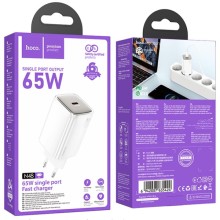 МЗП Hoco N48 Glorious PD65W (1USB-C) – Білий
