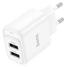 МЗП Hoco C141A Smart 2.1A (2USB-A) – Білий
