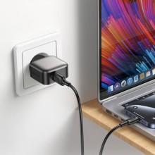 МЗП Borofone BAS52A Absolute QC3.0 18W (1USB-A) + кабель USB to Type-C – Чорний