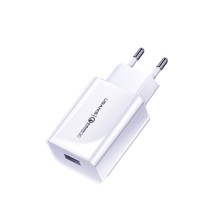 МЗП USAMS US-CC083 T22 Single USB QC3.0 Travel Charger (EU)