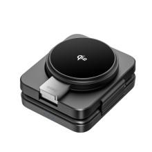 БЗУ WIWU Wi-W028 QI2 3 in 1 wireless charger – Черный