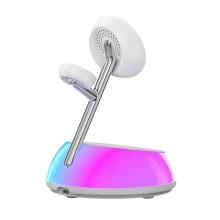 БЗП WIWU Wi-W036 Aurora 3 in 1 wireless charger – Білий