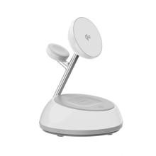 БЗП WIWU Wi-W036 Aurora 3 in 1 wireless charger – Білий