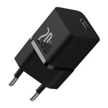 СЗУ Baseus GaN5 Fast Charger (mini) PD20W (1USB-C) + кабель Type-C to Type-C (P10110900113) – Черный