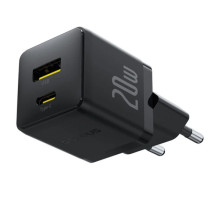 МЗП Baseus Palm Fast Charger 20W (1USB-A/1C) + кабель Type-C to Type-C (P10111608) – Чорний