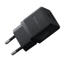 МЗП Baseus Palm Fast Charger 20W (1USB-A/1C) + кабель Type-C to Type-C (P10111608) – Чорний