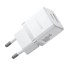 МЗП Baseus Palm Fast Charger 30W (1USB-A/1C) + кабель Type-C to Type-C (P1011160A) – Білий