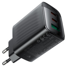 МЗП Acefast A108 GaN PD67W (1USB-A/2C) – Чорний