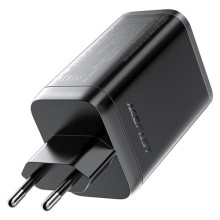 МЗП Acefast A111 GaN With Retractable Cable Type-C PD67W (1USB-A/1C) – Чорний