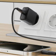 МЗП Acefast A104 GaN PD25W (1USB-C) – Чорний