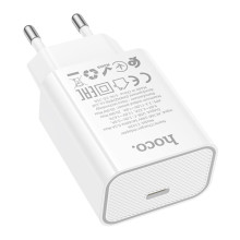 МЗП Hoco C143A Benefit PD20W (1USB-C) – Білий
