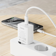 МЗП Hoco C143A Benefit PD20W (1USB-C) – Білий