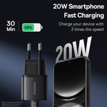 СЗУ Baseus GaN5S OS 20W (1USB-C) (P10162503) – Черный