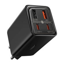 МЗП Baseus GaN6 Pro OS 65W (2USB-A/2C) + кабель Type-C to Type-C (P10162701)
