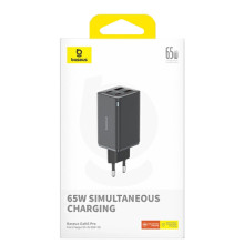 МЗП Baseus GaN6 Pro OS 65W (2USB-A/2C) + кабель Type-C to Type-C (P10162701) – undefined