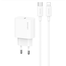 МЗП Usams US-OYXLTZ02 CC226 PD20W + SJ712 30W Type-C to Lightning Yi Series