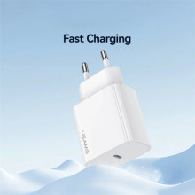 МЗП Usams US-OYXLTZ02 CC226 PD20W + SJ712 30W Type-C to Lightning Yi Series – Білий