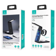 БЗП Usams US-CD181 15W 3in1 with Table Lamp – Чорний